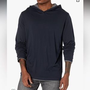 Vince Men’s double layered 100% Pima cotton hoodie XXL